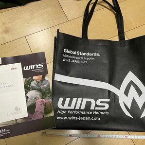 2024東京モーターサイクルショー　WINS トートバッグ　カタログ