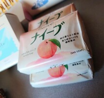 未使用 レトロ石鹸 固形石鹸 資生堂 カネボウ LUX 牛乳石鹸 maxノエビア等色々まとめて54個_画像9