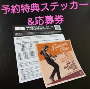 斉藤和義　ステッカー　cd予約特典 タワレコ 応募券