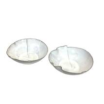 ◆中古品◆Astier de Villatte アスティエ ド ヴィラット スモールボール 小鉢 2個セット ホワイト 白系 陶器 kyR7282N_画像1
