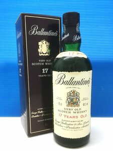 aet3007 【送料無料・未開栓】BALLANTINE'S バランタイン 17年 オールド スコッチウイスキー 750ml 43% 古酒