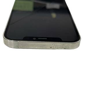 【中古品】初期化済 Apple iPhone12PRO MGM63J/A ホワイト 128GB SIMロック有 バッテリー: 86% ソフトバンク 判定: △ 画面割 L59401RLの画像8