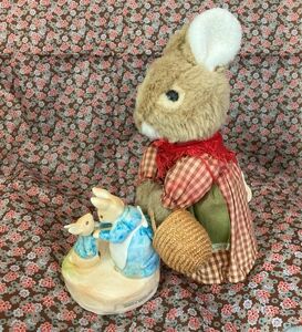  seat gchi Peter Rabbit ... san music box ceramics? ornament extra seat gchine The - Land dowa-f manner soft toy 