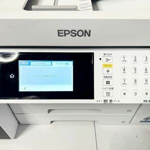 FL110 動作品◯ EPSON/エプソン PX-M6711FT A3対応ビジネスインクジェット複合機 エコタンク搭載モデル 2021年4月 5112の画像6