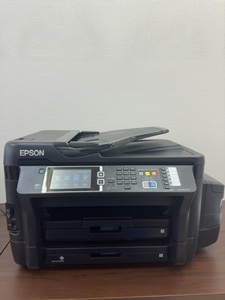 SFL100　動作品◯ EPSON/エプソン EW-M5071FT はがき～A3対応Eインクジェット複合機 エコタンク搭載モデル 2019年11月 5102