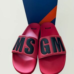 【新品】MSGM シャワーサンダル　42