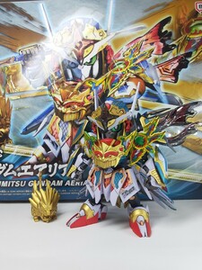 SDガンダム SDW HEROES 輝羅鋼物語 隠密ガンダムエアリアル 塗装 改修 完成品 BB戦士