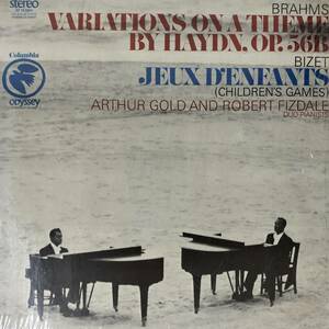 45992 Arthur Gold And Robert Fizdale/Variations On A Theme By Haydn, Op. 56B / Jeux D'Enfants ※シュリンク