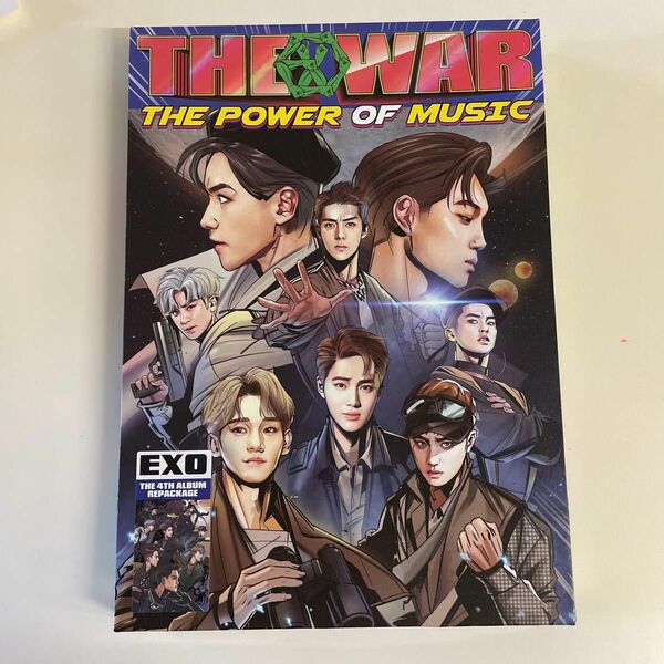  EXO 4集 リパッケージ - THE WAR: The Power of Music (韓国語バージョン)