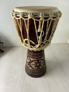 [②-D3] Jean be percussion instruments ethnic musical instrument futoshi hand drum Africa musical instruments 