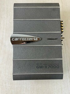 【②-D3】CARROZZERIA GM-X7000 パワーアンプ レトロ