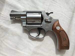 [SKh-p7] 弾打てました！MARUSHIN マルシン 38 S&W SPL スミス&ウェッソン ガスガン リボルバー ガス漏れなし 現状