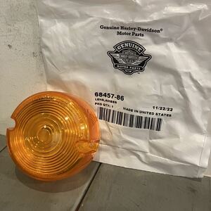  Harley Davidson genuine products turn signal lens 68457-86 MADE IN USA new goods unused goods 