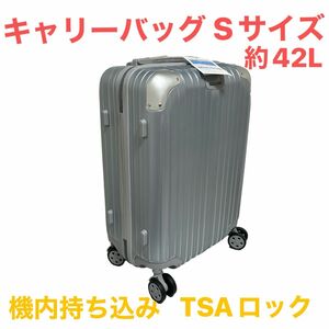 ★最終値下げ★スーツケース キャリーケース シルバー バッグ 旅行 出張 