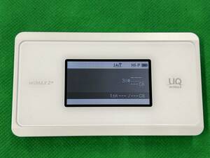 中古 UQ WiMAX2+ Speed Wi-Fi NEXT WX06 ホワイトモバイルルーター NEC 