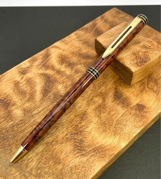 WATERMAN エクスクルーシブ ボールペン ブラウンラッカー