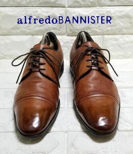 alfledBANNISTER ストレートチップ size43　茶