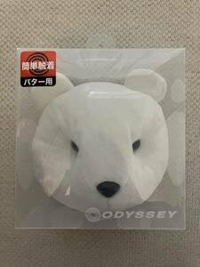 新品 Callaway キャロウェイ ODYSSEY オデッセイ Bear Neo Mallet Putter Cover パターカバー マレットタイプ