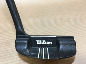 中古 ゴルフクラブ パター ウィルソン 右打ち用 パター Wilson TPA XVⅢ TPA18 かまぼこ型 ブラック 黒に腺入り 純正TPA ラバー 名器の系譜