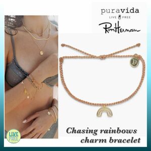 New★ RonHerman 取扱 Pura Vida ブレスレット★日本未発売