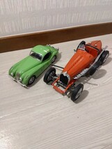 【A978】 burago ミニカー おまとめ 2点 ジャガー Jaguar XK 120 (1948) 1/24 ブガッティ Bugatti Type 59 (1934) 1/18 ブラーゴ _画像1