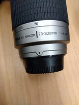 【c233】 Nikon u ジョイフルセット レンズ AF ZOOM 70-300mm 1:4-5.6 ニコン デジタル カメラ 一眼_画像7