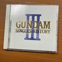 CD GUNDAM SINGLES HISTORY Ⅲ　ガンダム・シングル・ヒストリー３_画像1