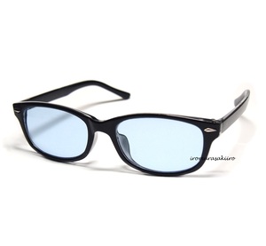  blue lens sunglasses new goods / UV resistance men's lady's combined use UV blue light blue light color light color eyes ....5035BL