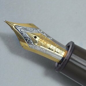 1円 美品 MONTBLANC モンブラン マイスターシュテュック ヘミングウェイ 万年筆 18K 750 4810 1992年 作家シリーズ ペン 筆記用具 Mbk.dの画像8