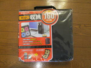 ELECOM CD/DVDウォレット CCD-W160BK (160枚収納)