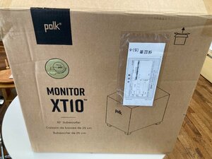 ●Polk Monitor XT10 ポーク モニター サブウーファー 開封済み　未使用品　