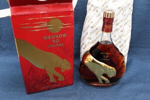 ○○未開栓 ミュコー XO ゴールドパンサー コニャック / MEUKOW X.O COGNAC 700ml 40％ ブランデー コニャック 古酒 保管品