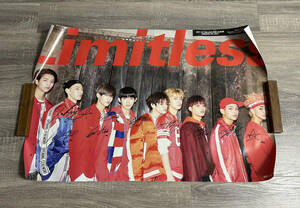 NCT 127 全員直筆サイン入り 公式限定ポスター Limitless (専用ケース発送)