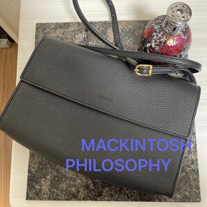 極美品　MACKINTOSH PHILOSOPHY ショルダーバック　肩掛け