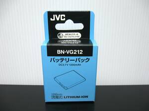 ◆送料無料◆新品◆JVC◆純正バッテリーパック◆BN-VG212◆即決◆