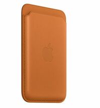 ◆送料無料◆新品◆Apple 純正◆MagSafe対応iPhone レザーウォレット◆MM0Q3FE/A ゴールデンブラウン◆即決◆_画像3