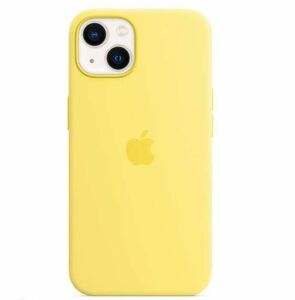 ◆送料無料◆新品◆Apple 純正◆MagSafe対応 iPhone 13用 シリコーンケース◆MN623FE/A レモンゼスト◆即決◆