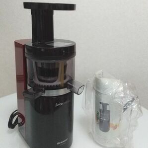【新品】SHARP Juicepresso ジュースプレッソEJ-CP10A-R ジューサー スロージューサー