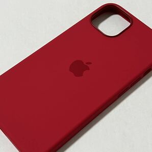 ◆新品◆Apple純正◆iPhone 13 シリコンケース（レッド）の画像3