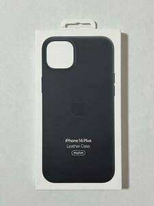 ◆新品◆Apple純正◆ iPhone 14 Plus レザーケース（ミッドナイト）