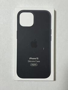 ◆未使用◆Apple純正◆iPhone 15 シリコンケース（ブラック）