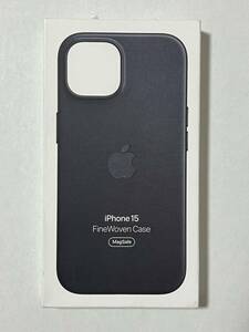 ◆新品◆Apple純正◆iPhone 15 ファインウーブンケース（ブラック）