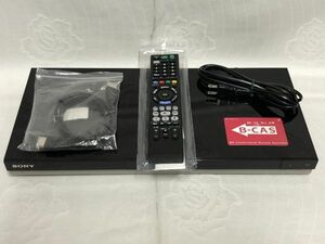 SONY BDZ-ZW500 ブルーレイレコーダー 新品リモコン HDMIケーブル B-CASカード 2017年製 31 1