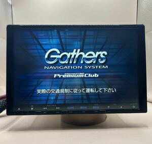 Gathers (VXM-135VFNi)メモリーナビ(9インチ)地図データ収録 モデル=2014 S/no=600965 USB/FM/AM/CD/DVD/Bluetooth 全てOK