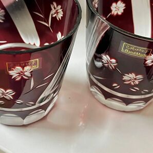 桜花　マルチカップ　赤×4 セット
