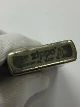 1円～！ZIPPO ジッポ ライター 野球馬鹿 シルバー 2005年 オイルライター 喫煙具 着火確認済み_画像6