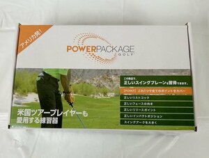 【株式会社FDR】POWERPACKKAGE GOLF パワーパッケージゴルフ 練習器 練習器具 美品/kb3111