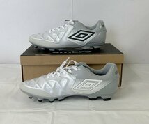 ◎【umbro/アンブロ】サッカースパイク UU2OJA03WG ACRシーティーKTS HG 27.0cm Sホワイト/Hグレイ/Sグレイ タグ付き 箱あり 美品/kb3079_画像4