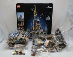 【LEGO/レゴ】Disney 43222 Disney100 シンデレラ城 キャッスル ジャンク品 パーツ数不明/ab4638