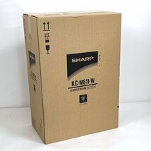 【SHARP/シャープ】KC-M511-W/加湿空気清浄機/ホワイト系/プラズマクラスター7000/未使用品/1t4065_画像1